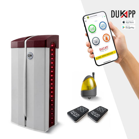 Ducati home automation sliding gate opener model DUKAPP skoorry-853-L